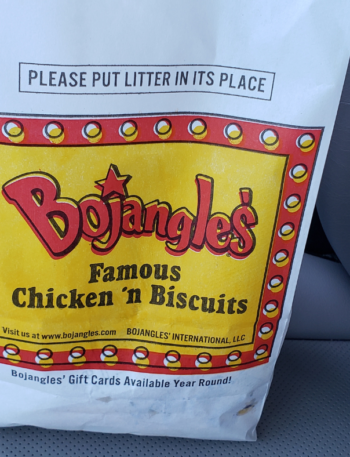 Bojangles bag