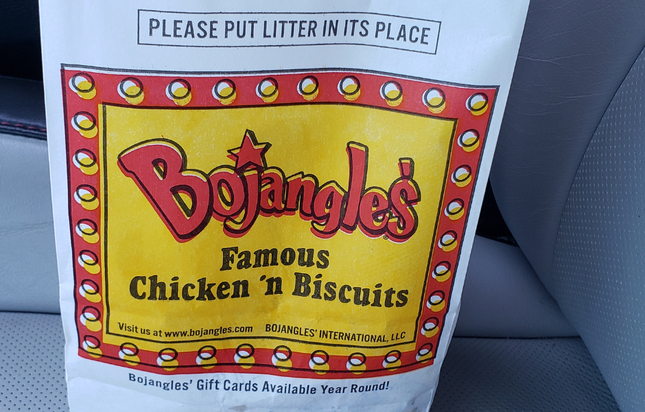 Bojangles bag