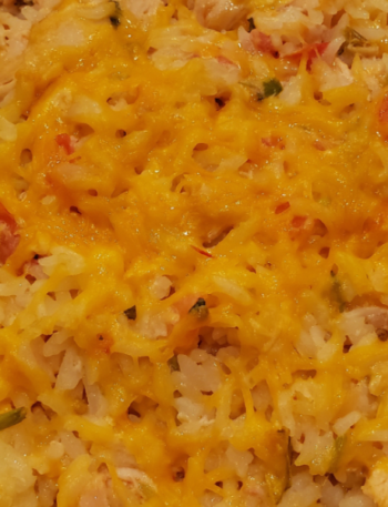 Chicken Ranchero Rice Casserole