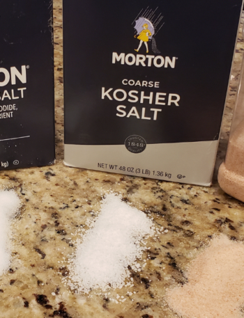Various Salt Types