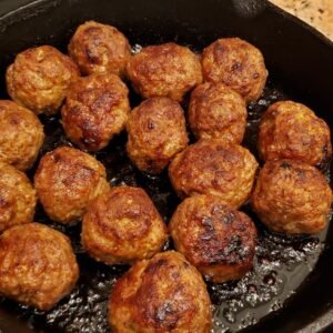 Savory Meatballs