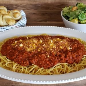 Spaghetti and meatsauce