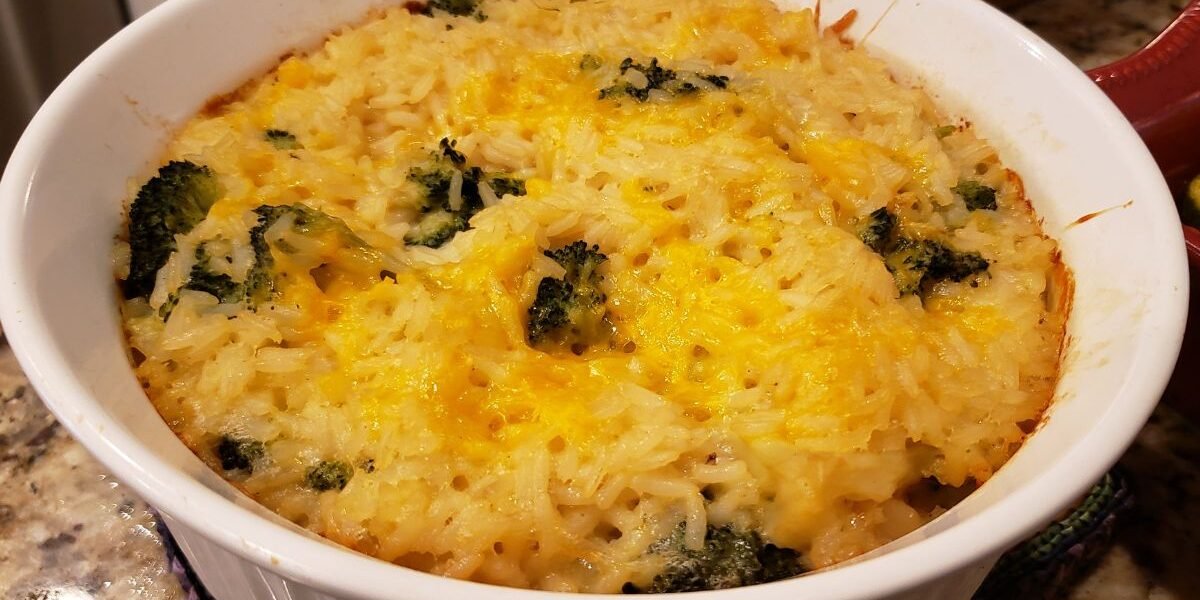 Broccoli Rice and Cheese Casserole