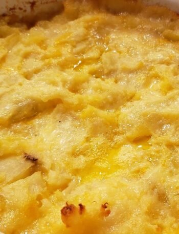 Cheesy Gold Mashed Potatoes