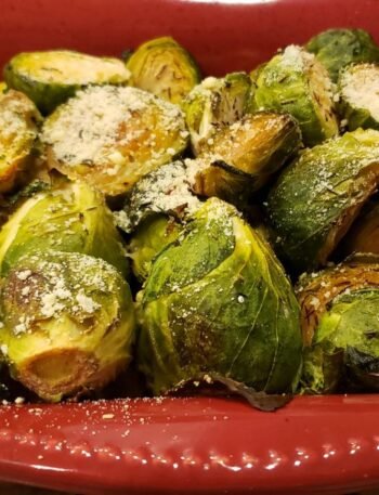 Parmesan Roasted Brussels Sprouts