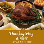 Thanksgiving dinner starts here