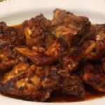 browned stewed chicken