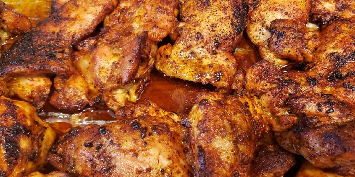 cajun chicken thighs