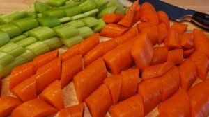 celery and carrots