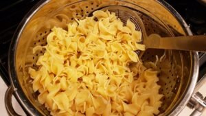 cooked egg noodles
