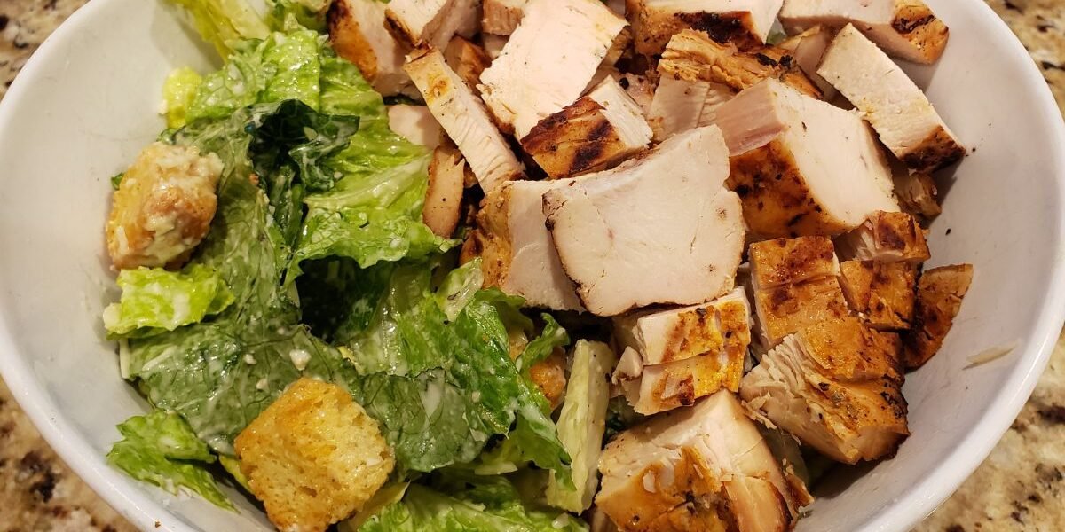 grilled chicken caesar salad