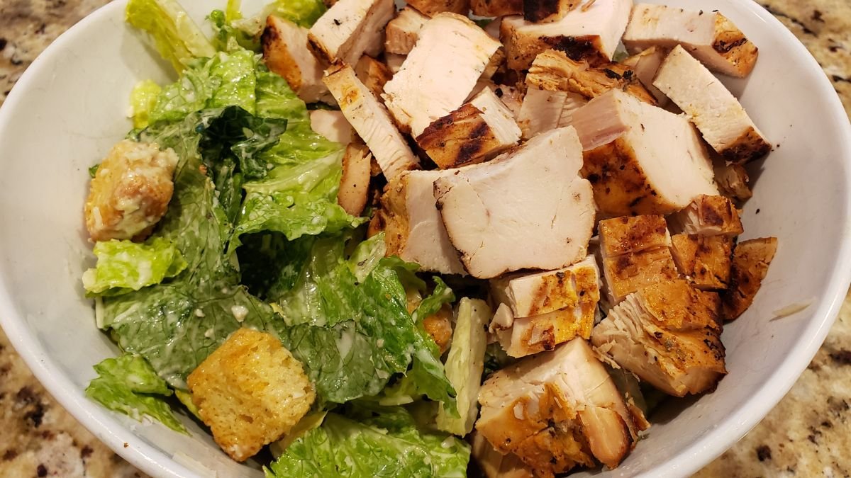 grilled chicken caesar salad