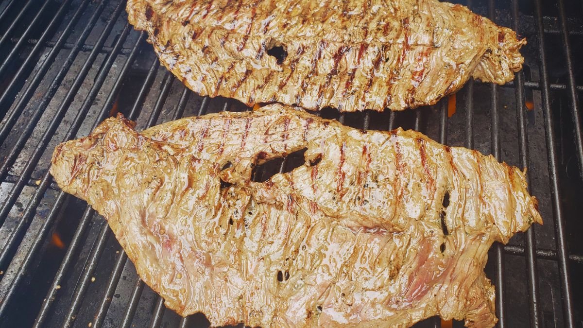 grilled skirt steak