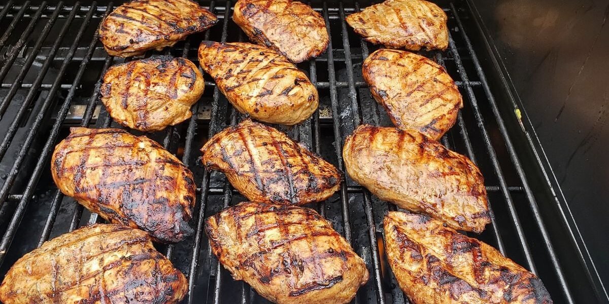 marinated grilled chicken breasts