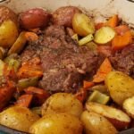 beef pot roast with vegetables and potatoes