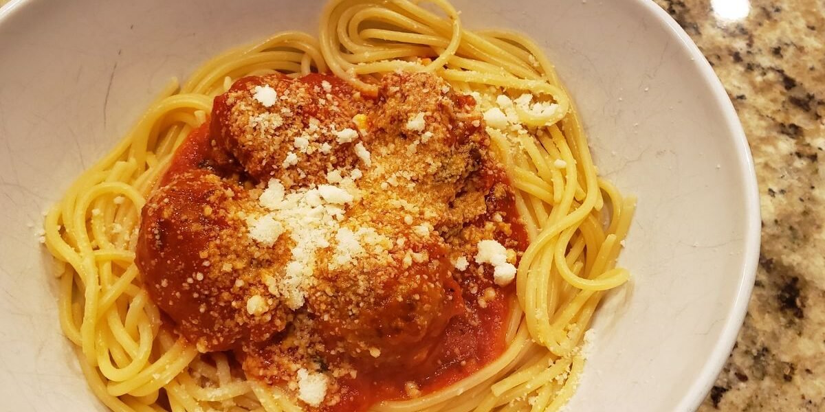 spaghetti and meatballs