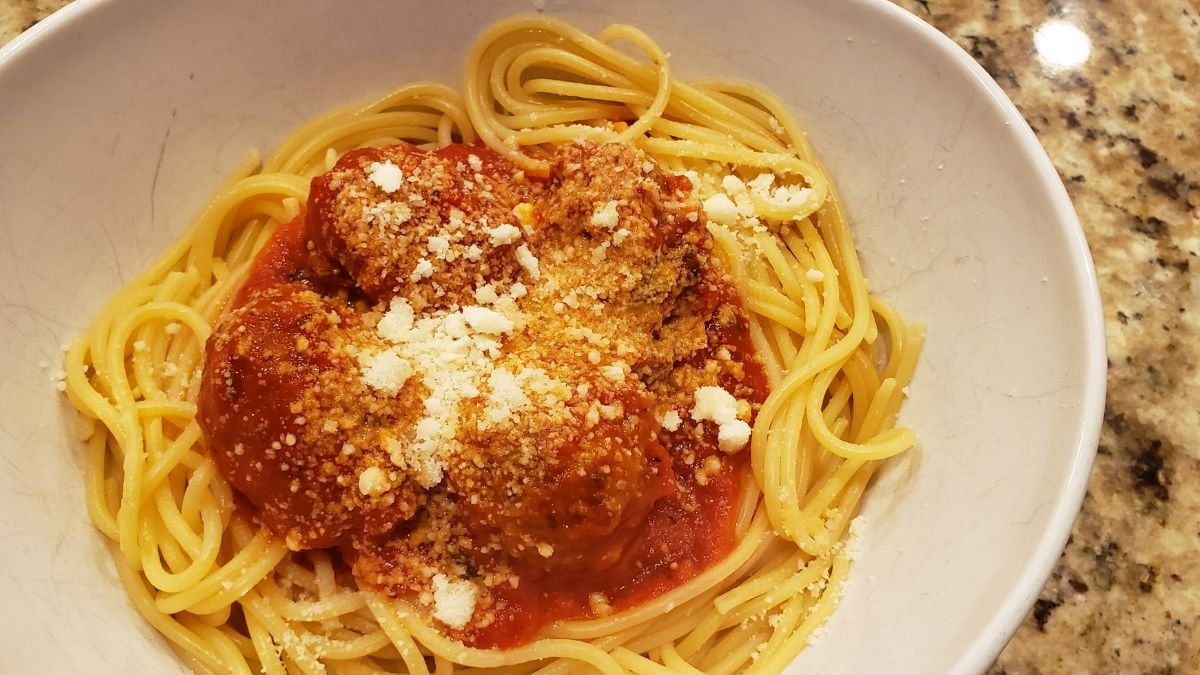 spaghetti and meatballs