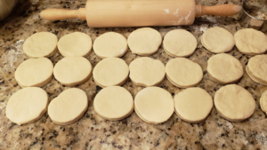 fried dumplings uncooked