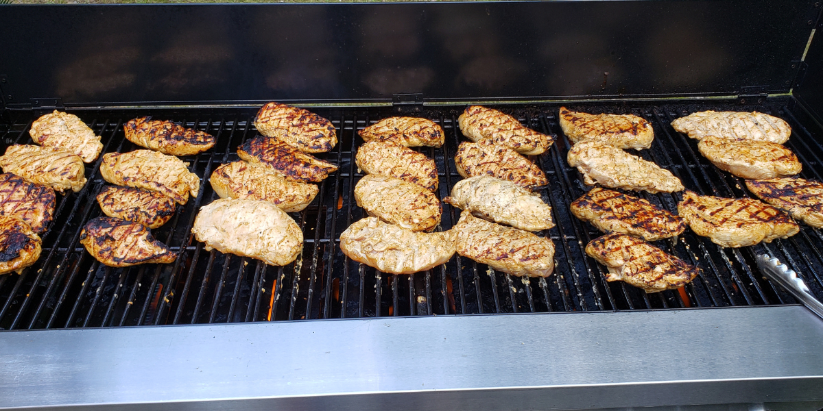 Grilled Chicken on the Grill