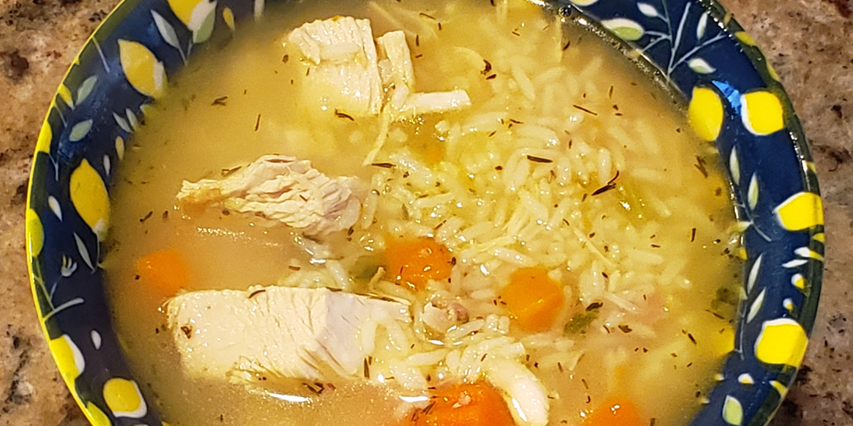 chicken and rice soup