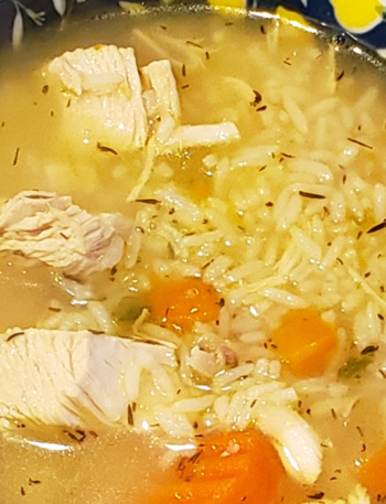 chicken and rice soup