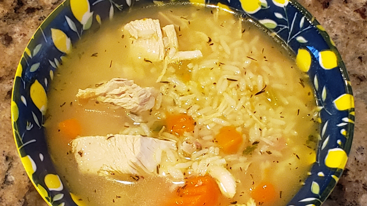 chicken and rice soup