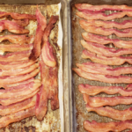cooked batch bacon