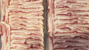 raw batch bacon