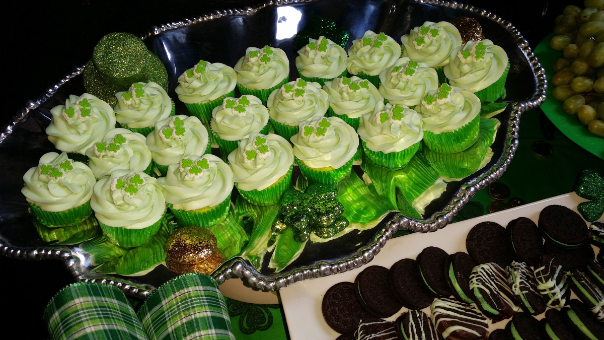 St Patricks Day Cupcakes
