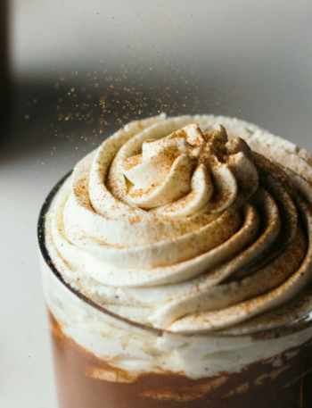 mocha chantilly cream