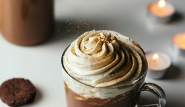 mocha chantilly cream