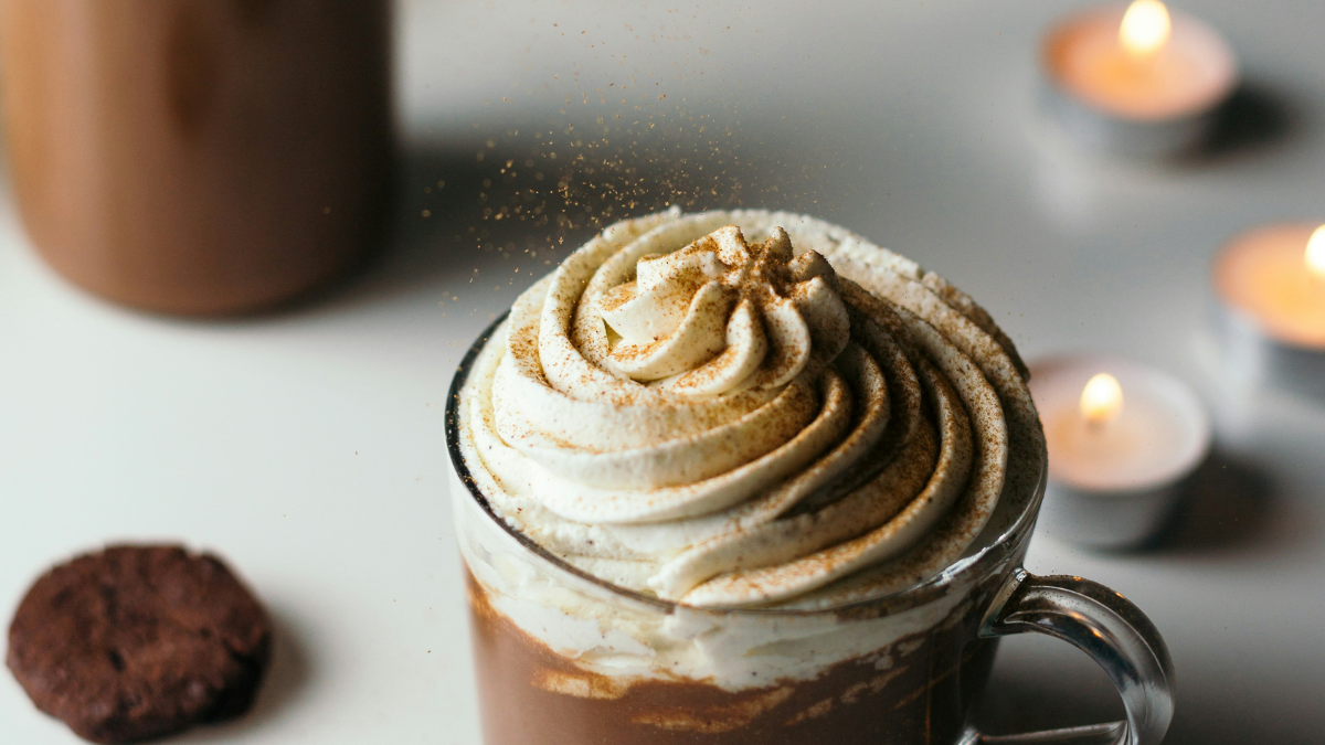 mocha chantilly cream