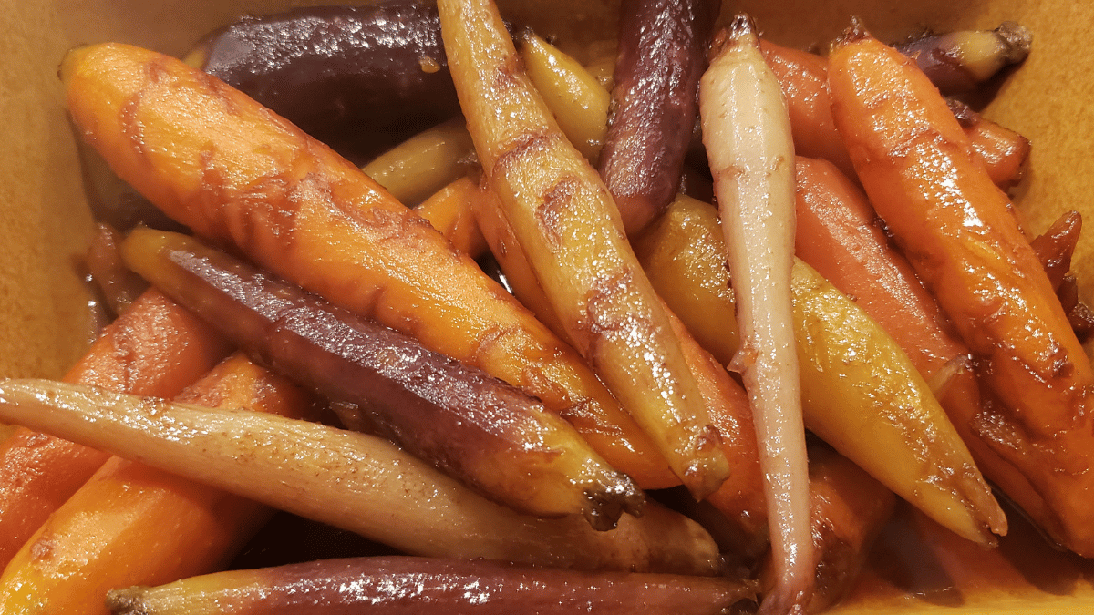 Glazed Maple Carrots